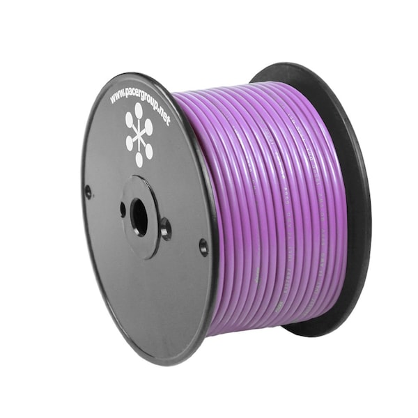 Primary Wire, Marine, 12 AWG, 1C C, Violet, PVC, Stranded, 600V, 100 ft.